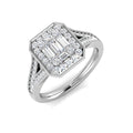 SL9652 — Ring - 9k White Gold