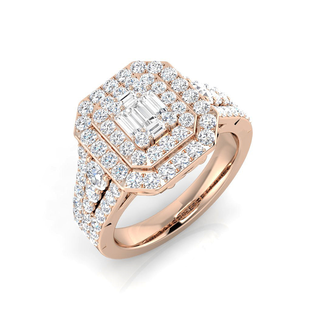 SL9653 — Ring - 9k Rose Gold