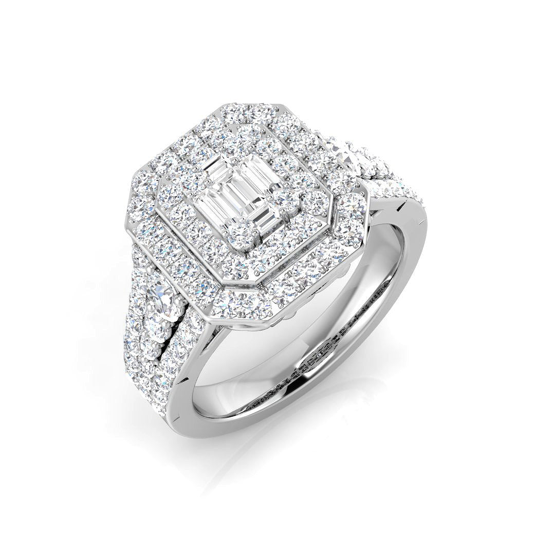 SL9653 — Ring - 9k White Gold