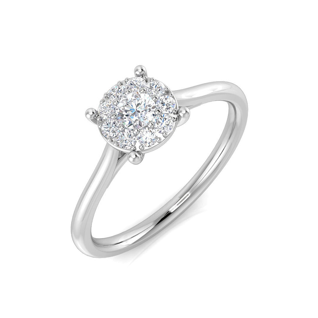 SL9657 — Ring - 9k White Gold