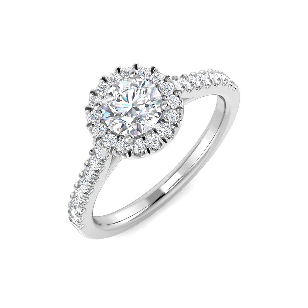 SL9669-5 — Ring - 9k White Gold