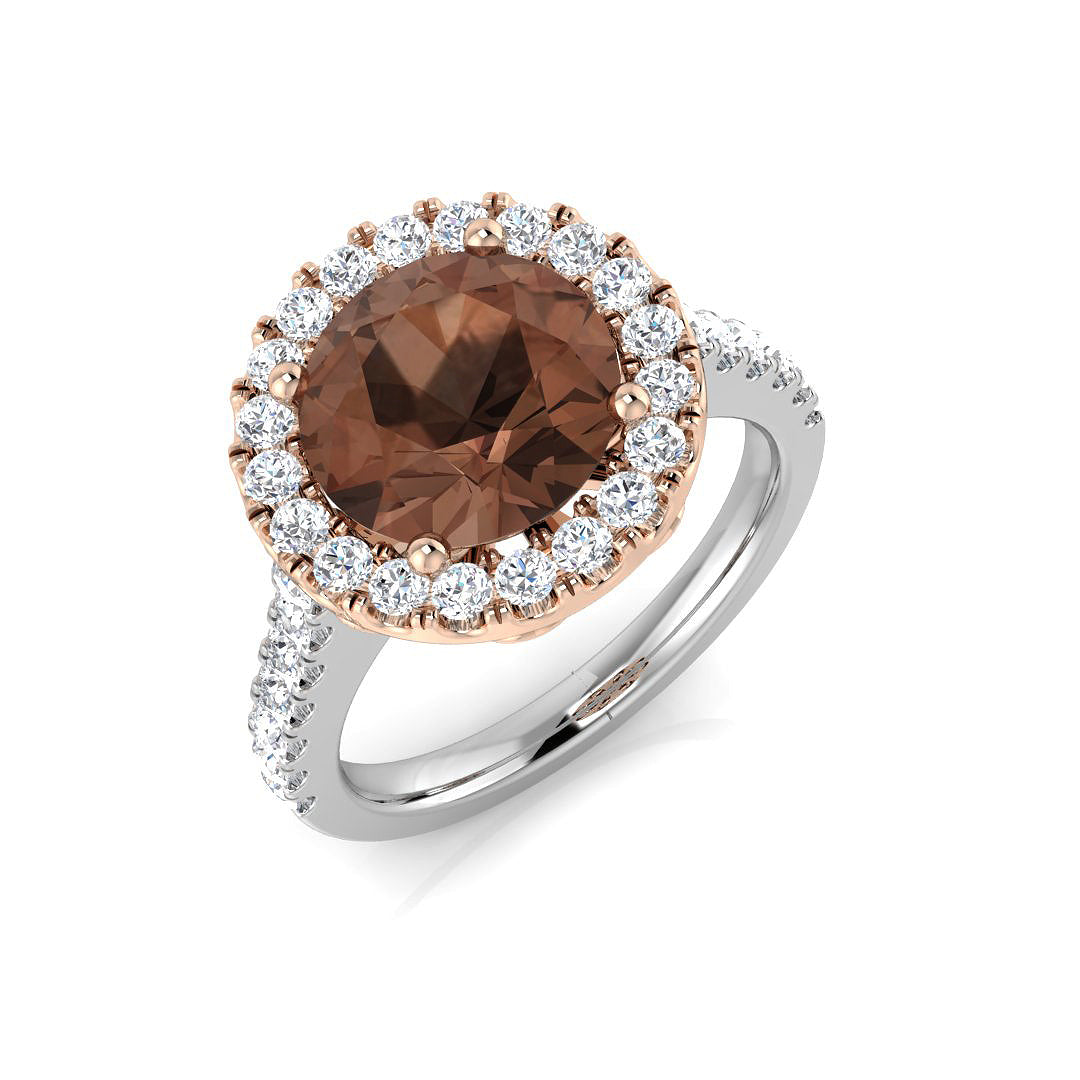 SL9674 — Ring - 18 KT Two Tone
