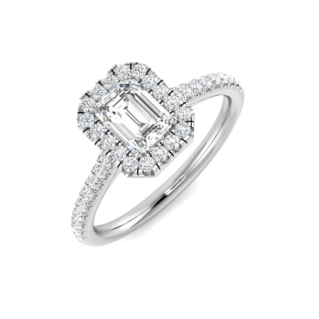 SL9675 — Ring - 9k White Gold