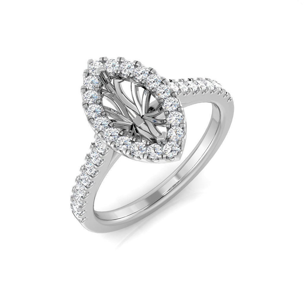SL9684 — Ring - 18k White Gold
