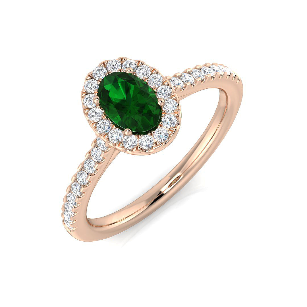 SL9691 — Ring - 9k Rose Gold