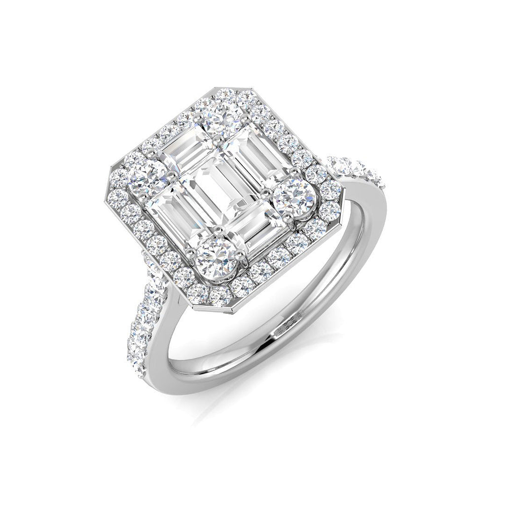 SL9714 — Ring - 9k White Gold