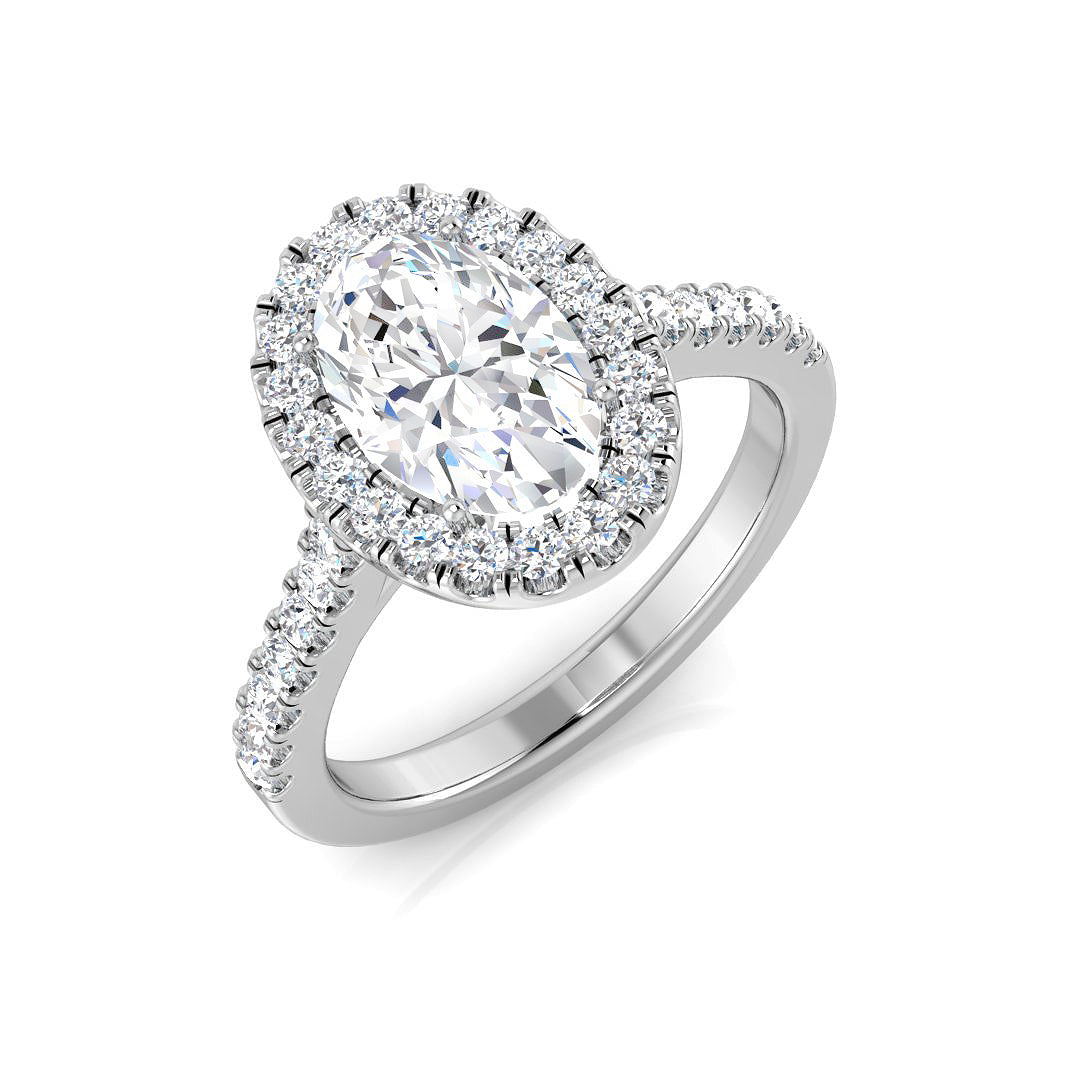 SL9737 — Ring - 9k White Gold
