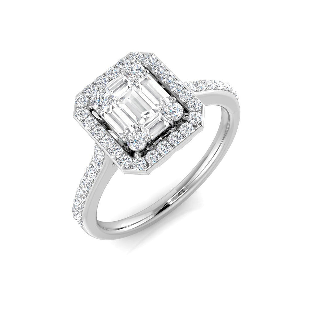 SL9755 — Ring - 9k White Gold