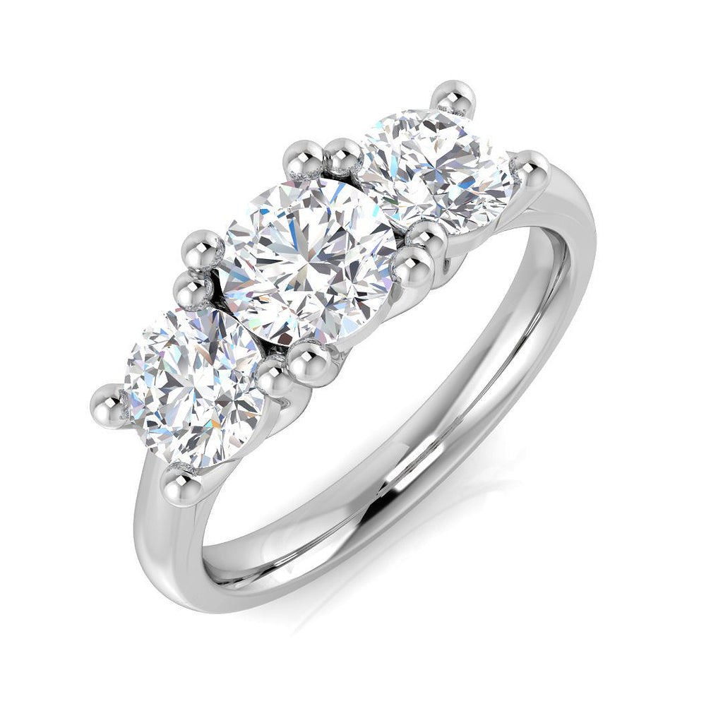 SL9762 — Ring - Platinum Plat
