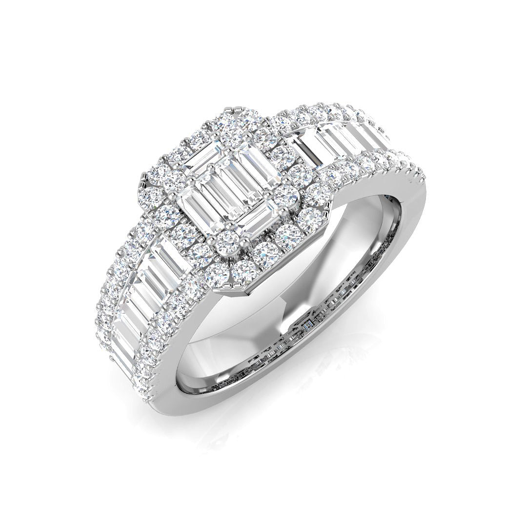 SL9768 — Ring - 9k White Gold