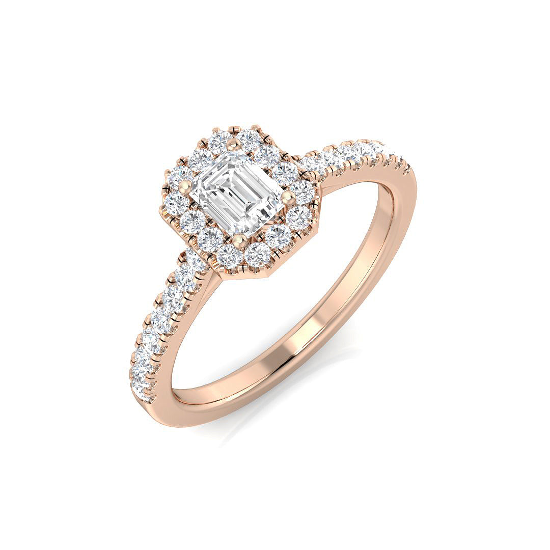 SL9676 — Ring - 9k Rose Gold
