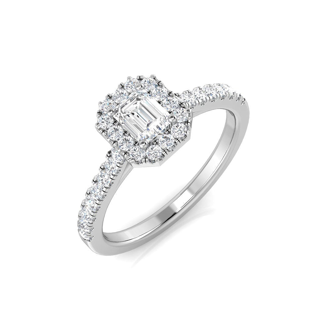 SL9804 — Ring - 9k White Gold