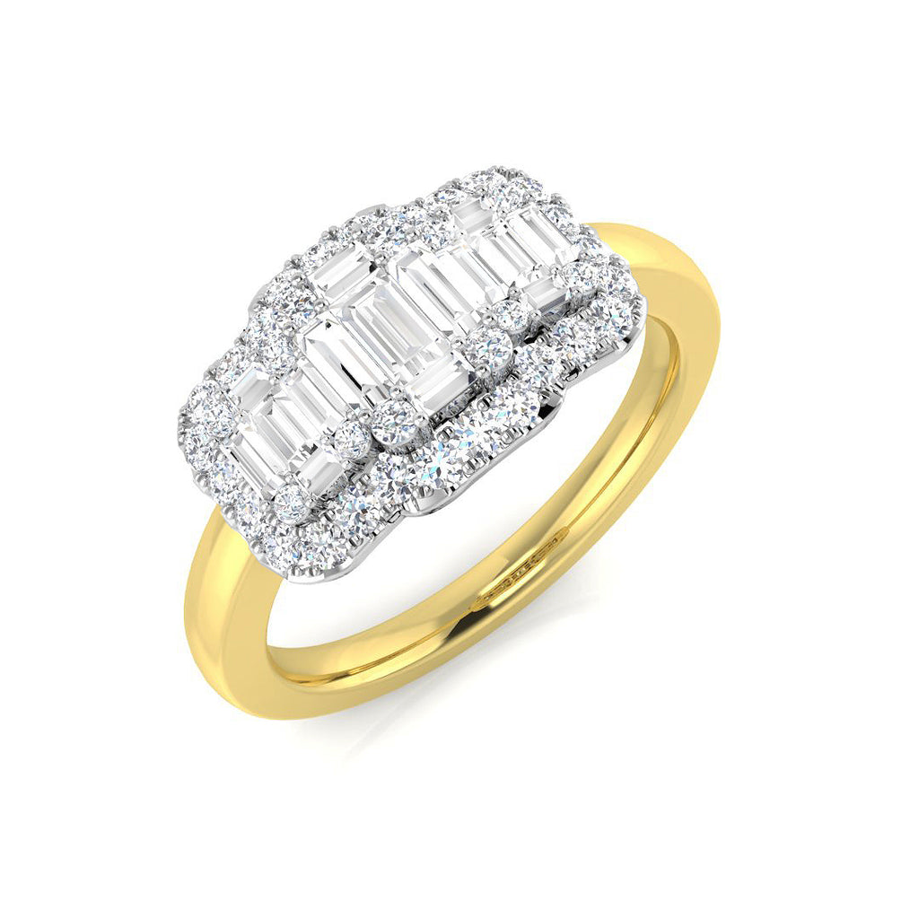 SL9808 — Ring - 9k Two Tone