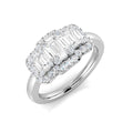 SL9808 — Ring - 9k White Gold
