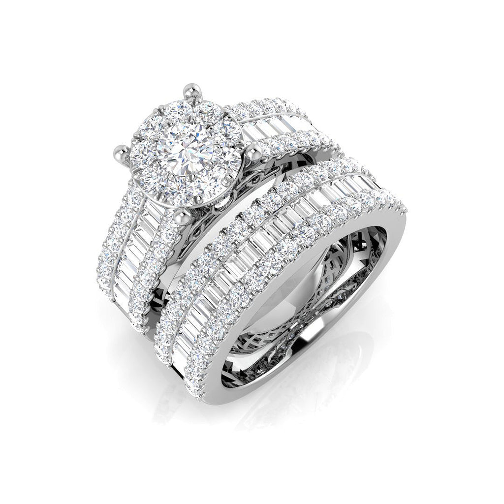 SL9809-S — Ring - 9k White Gold