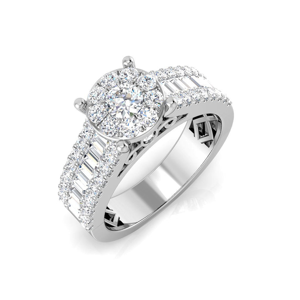 SL9809 — Ring - 9k White Gold
