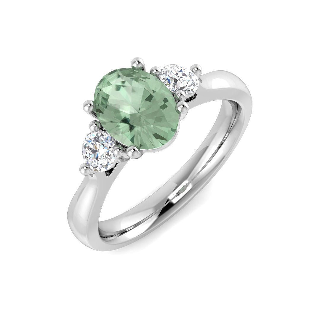 SL9812A — Ring - 9k White Gold