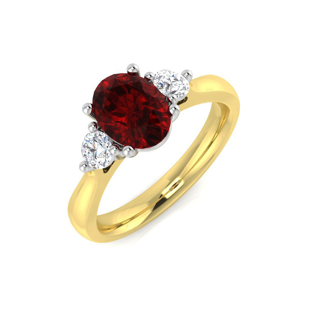 SL9812 — Ring - 18k Two Tone