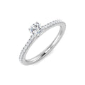 SL9834-4.0 — Ring - 9k White Gold
