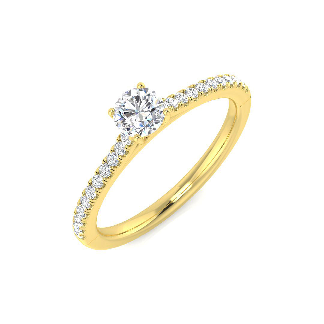 SL9834-4.0 — Ring - 9k Yellow Gold