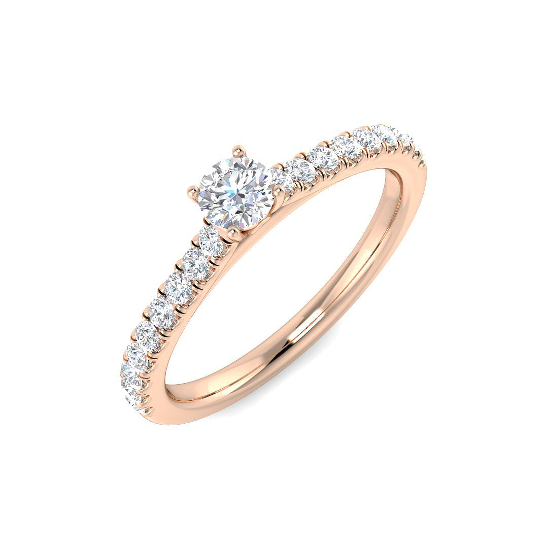 SL9834A-3.7 — Ring - 9k Rose Gold