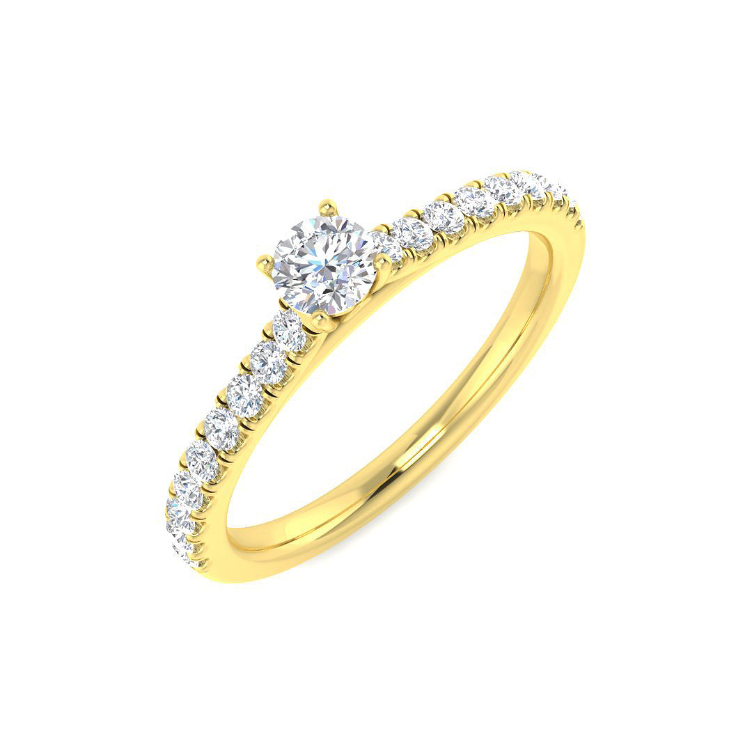 SL9834A-3.7 — Ring - 9k Yellow Gold