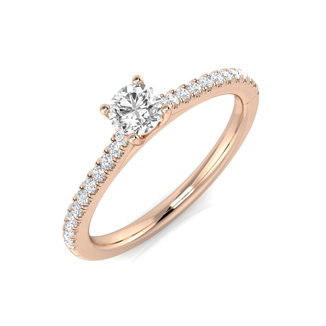SL9834-4.2 — Ring - 9k Rose Gold