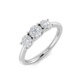 SL9838 — Ring - 14 KT White Gold