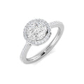 SL9843 — Ring - 9k White Gold