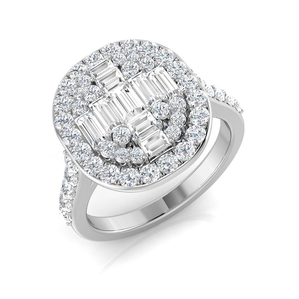 SL9856 — Ring - 9k White Gold