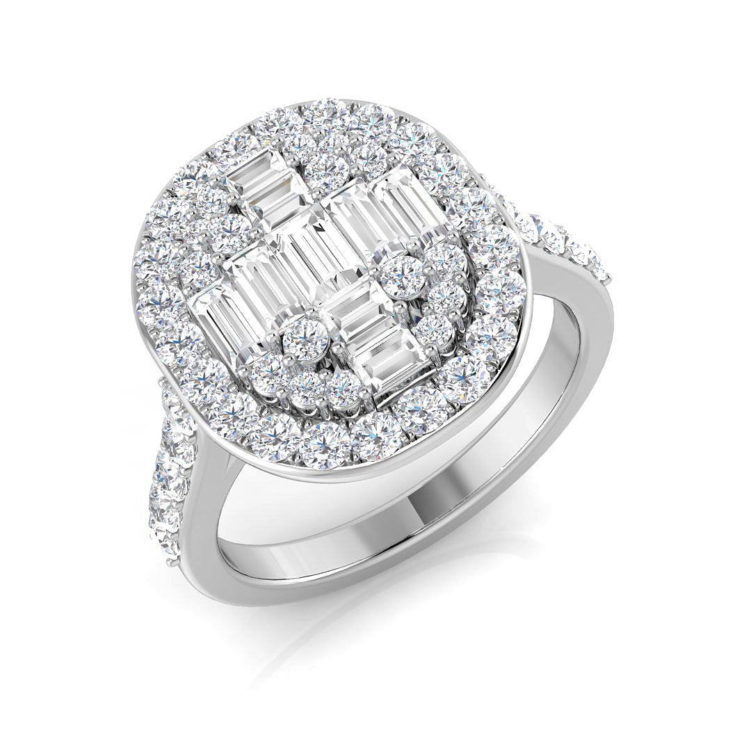 SL9856 — Ring - 9k White Gold