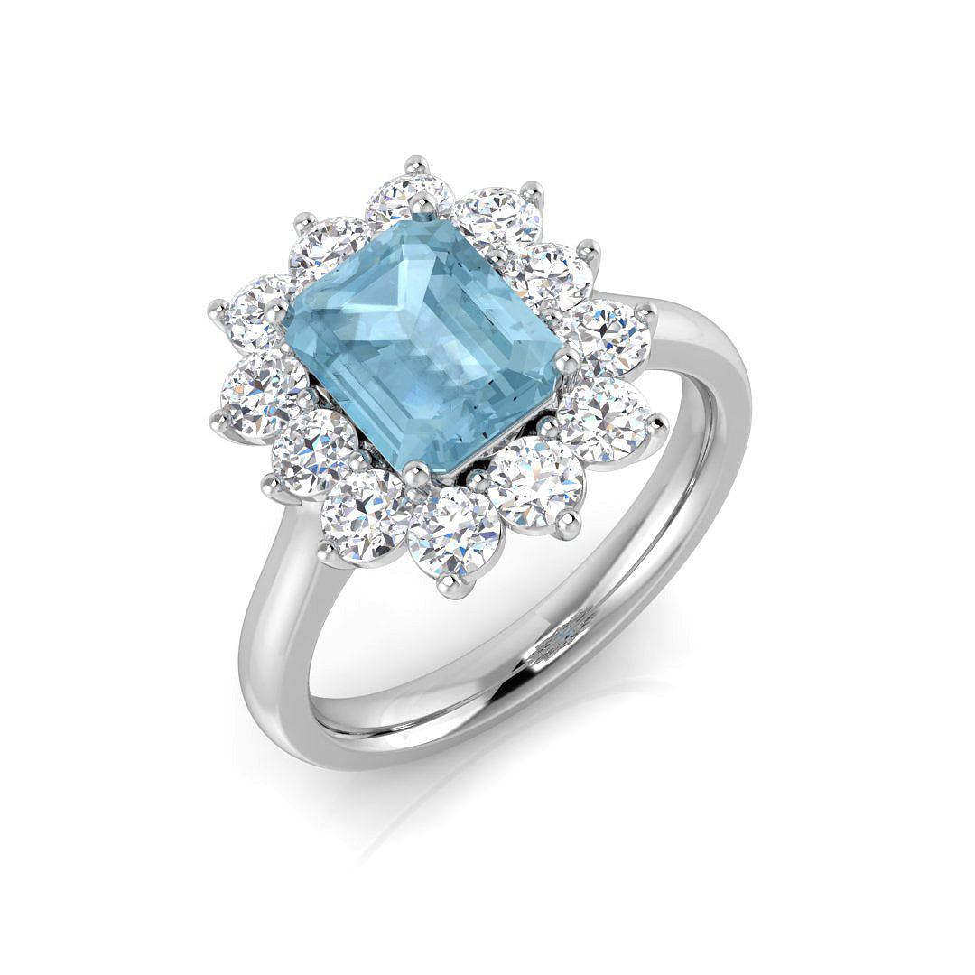 SL9860 — Ring - 9k White Gold