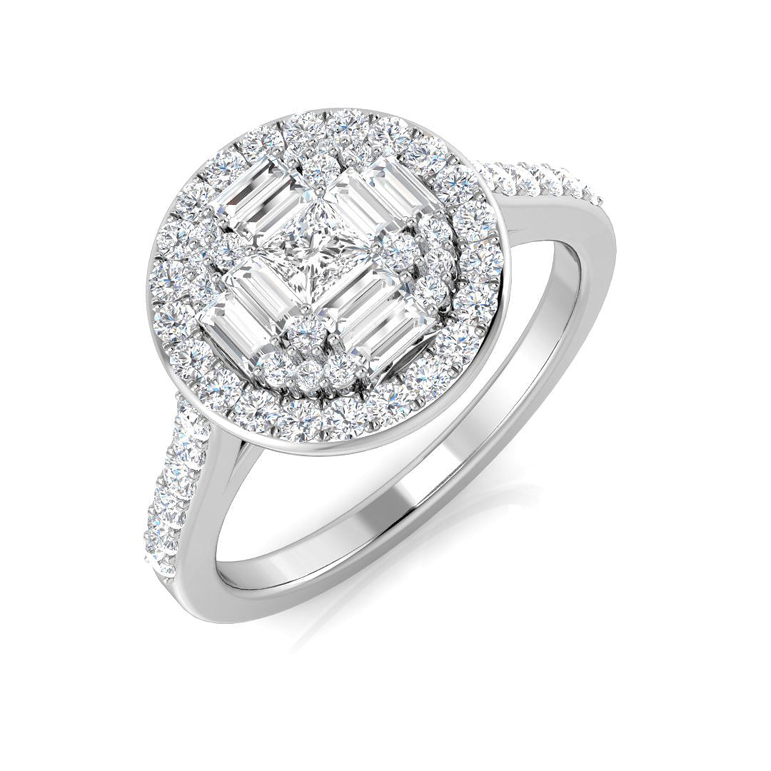 SL9861 — Ring - 9k White Gold