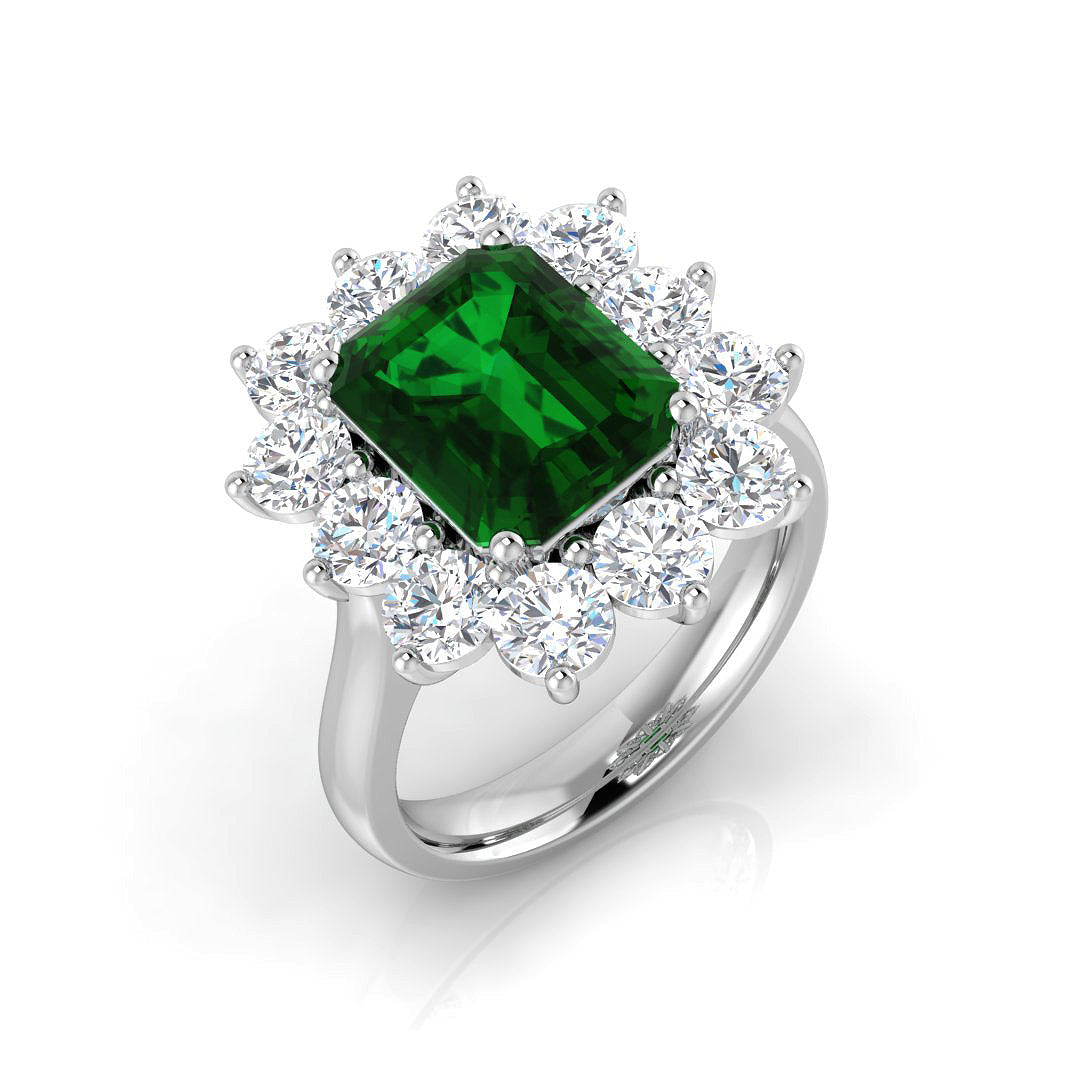 SL9882 — Ring - 9k White Gold