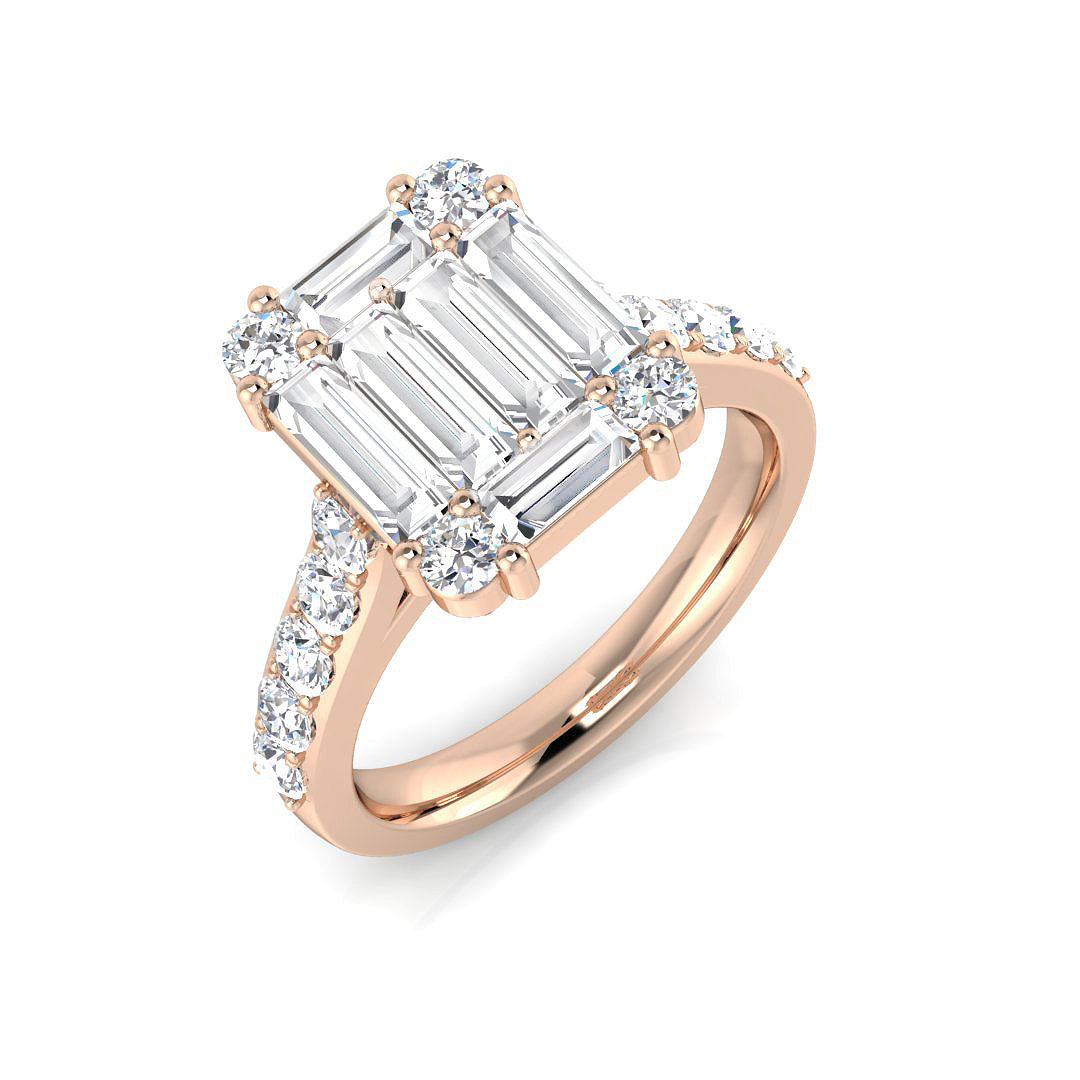 SL9884 — Ring - 9k Rose Gold
