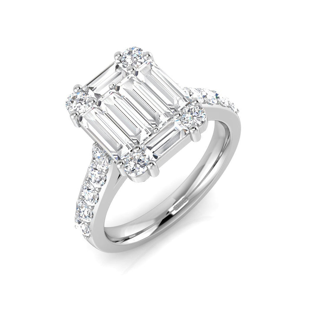 SL9884 — Ring - 9k White Gold