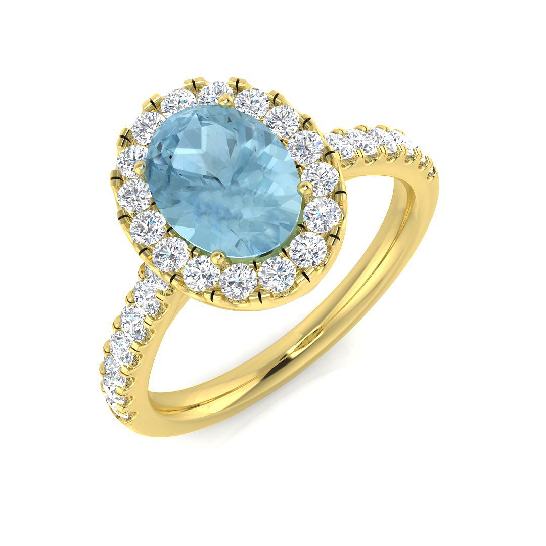 SL9895 — Ring - 9k Yellow Gold