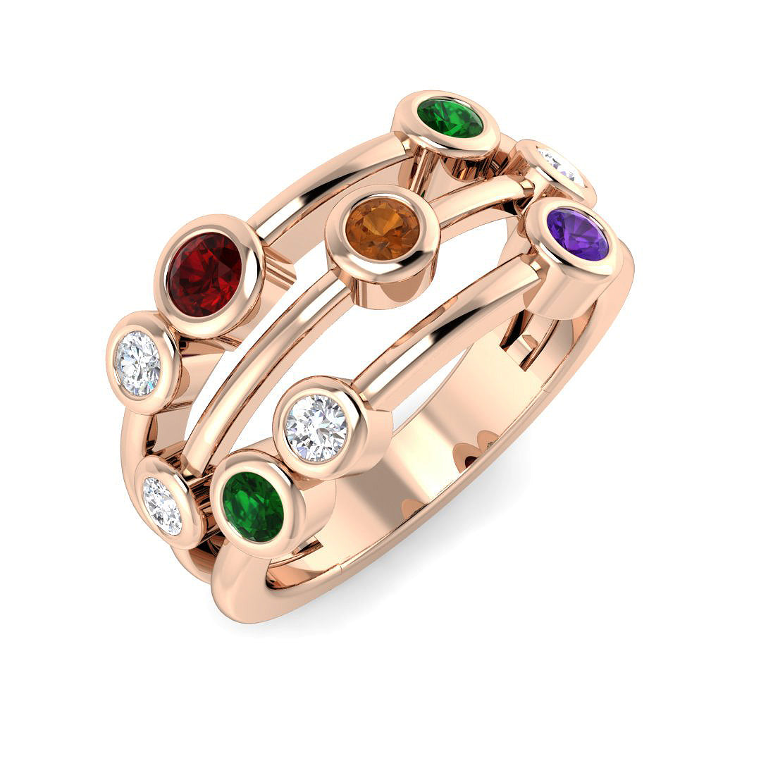 SL9944 — Ring - 9k Rose Gold