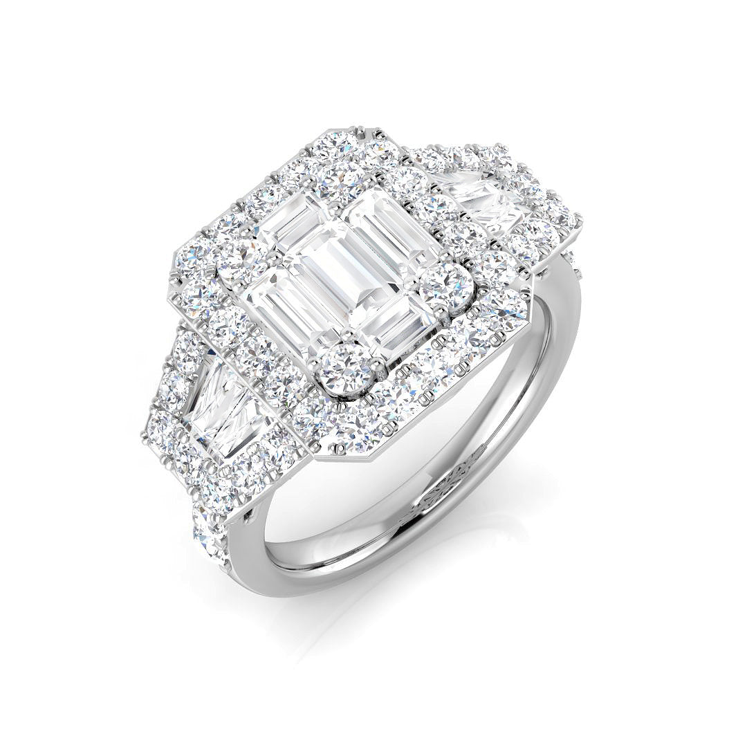 SL9962 — Ring - 9k White Gold