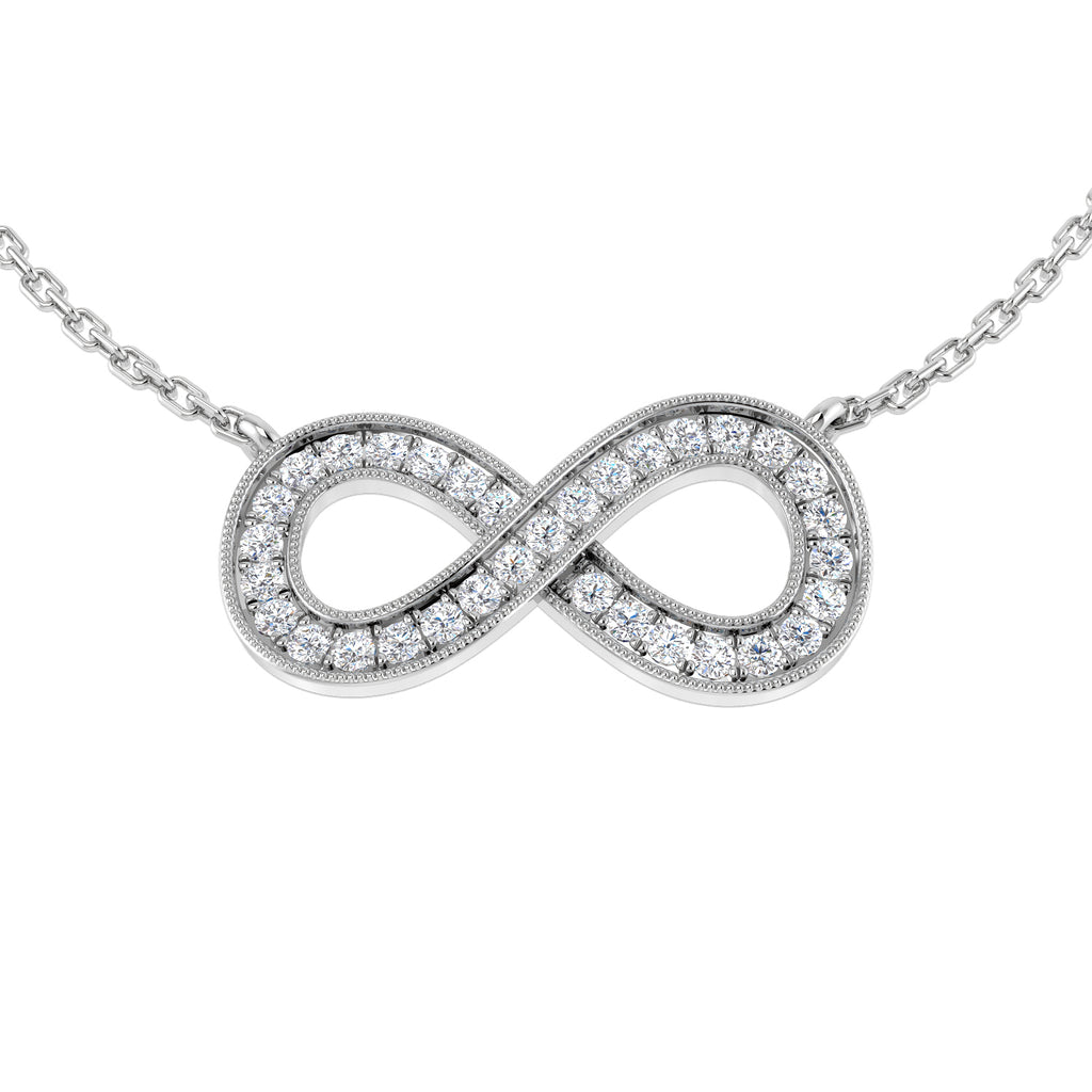 SN1636 — Necklace - 9k White Gold