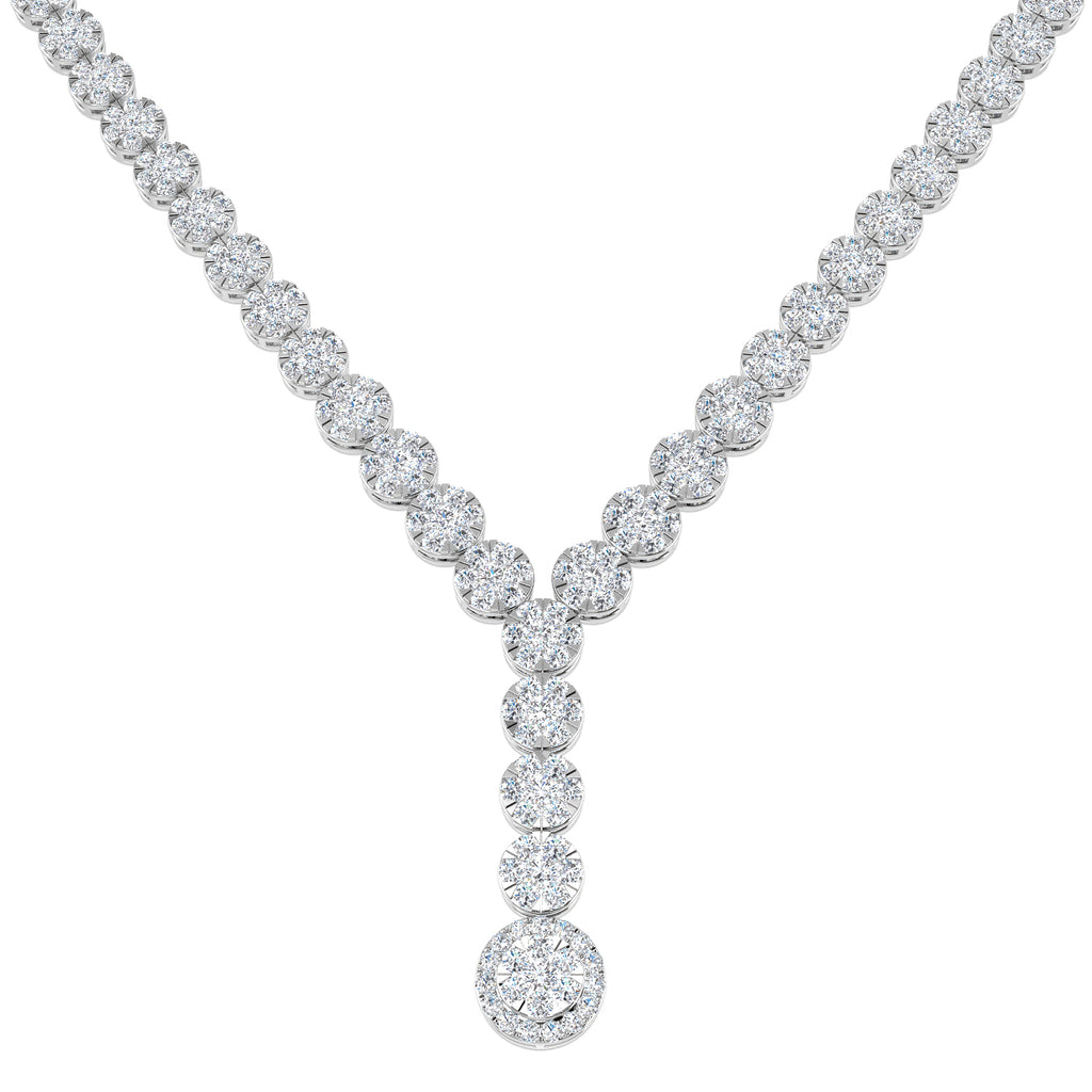 SN1093 — Necklace - 9k White Gold
