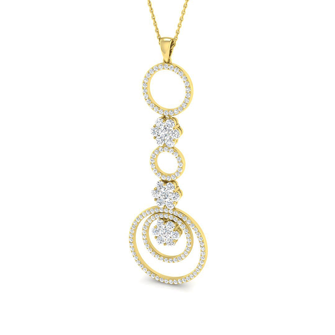 SN1245P — Pendant - 9k Yellow Gold