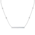 SN1361 — Necklace - 9k White Gold