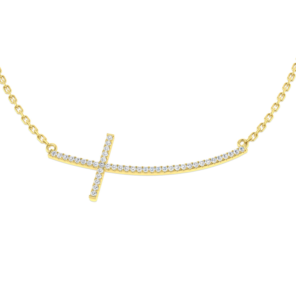 SN1381 — Necklace - 9k Yellow Gold
