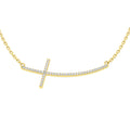 SN1381 — Necklace - 9k Yellow Gold
