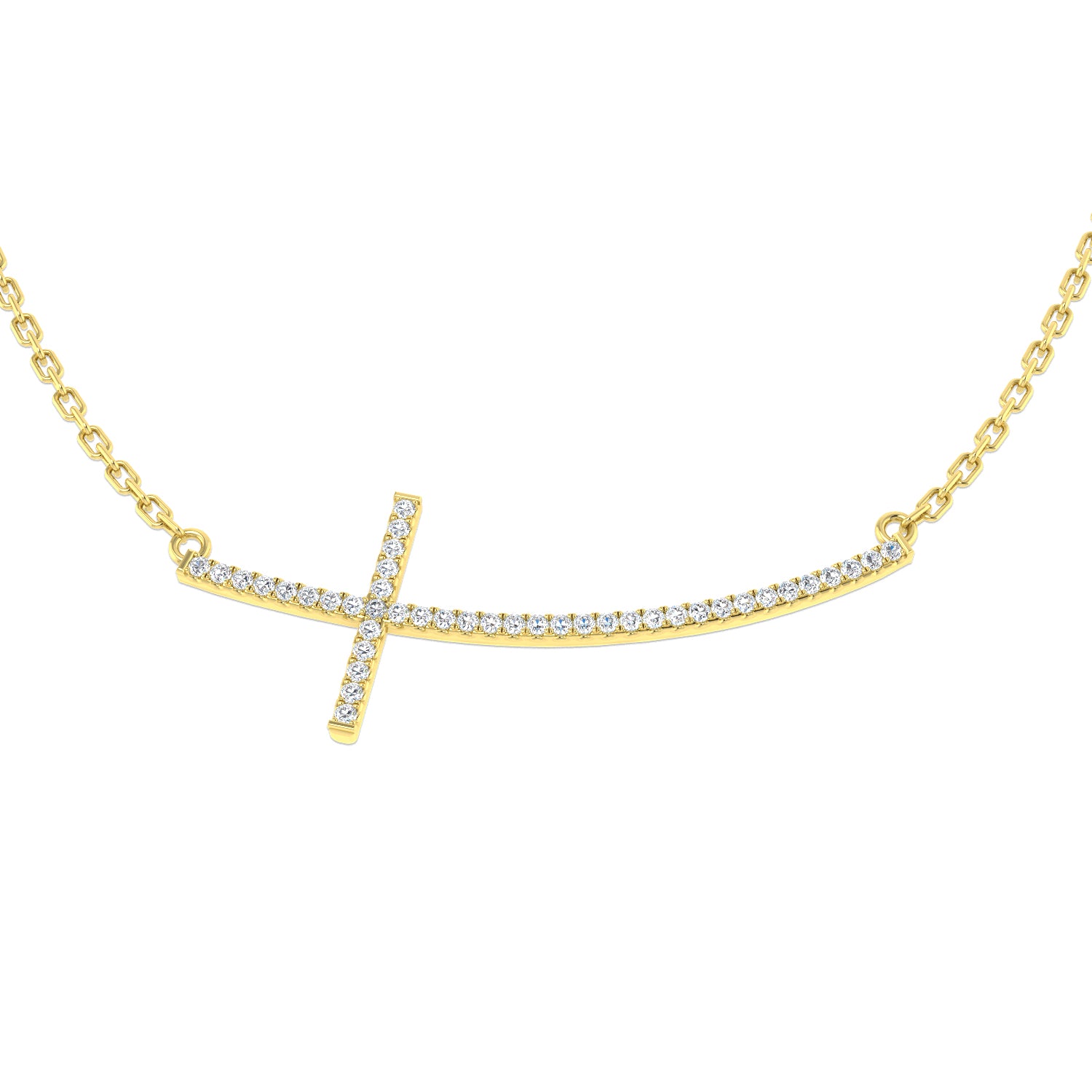 SN1381 — Necklace - 9k Yellow Gold