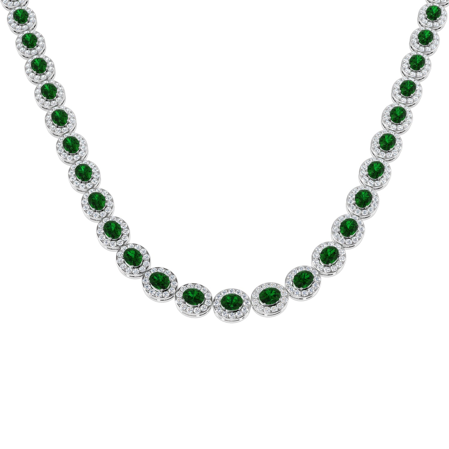 SN1426 — Necklace - 9k White Gold