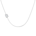SN1501-B — Necklace - 9k White Gold