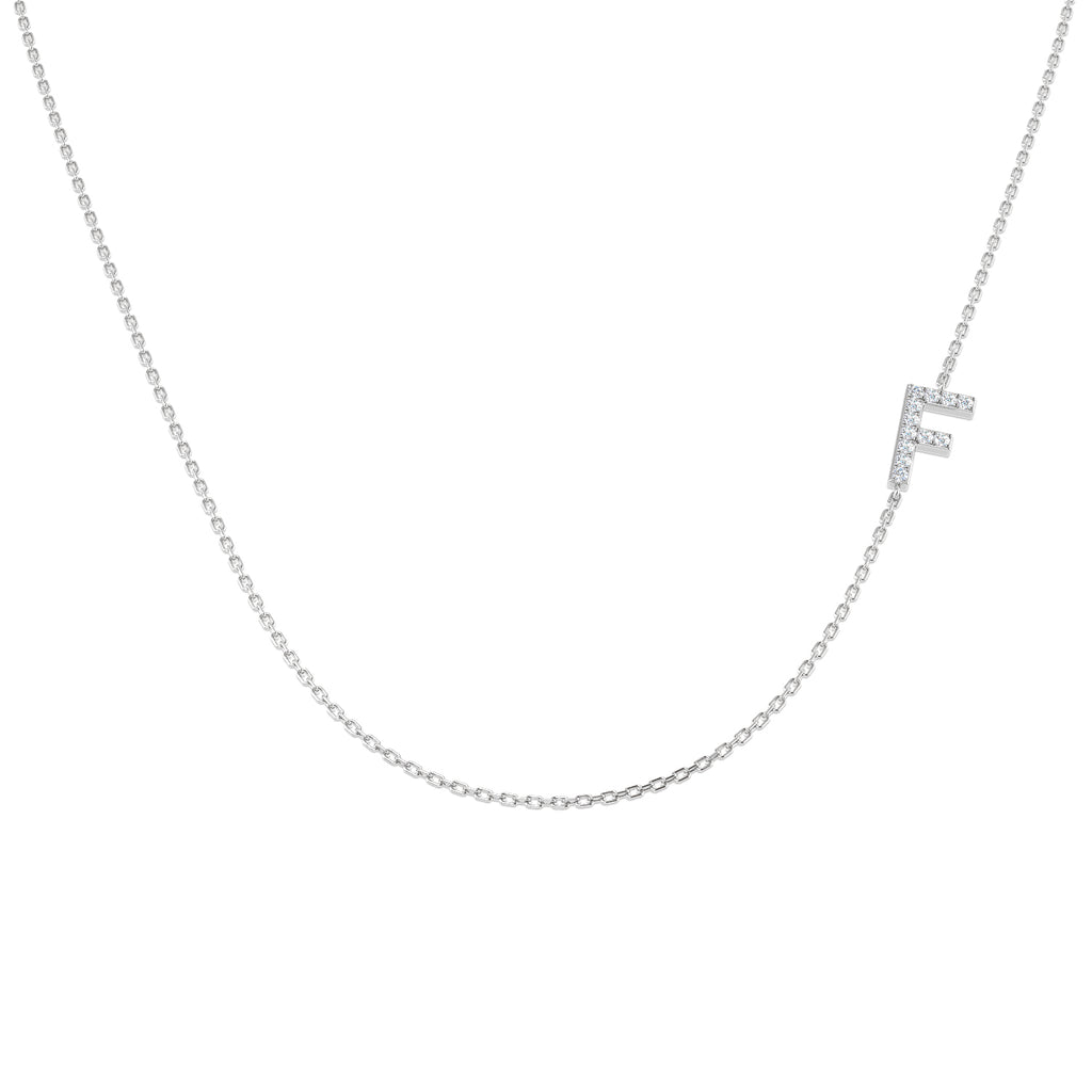 SN1501-F — Necklace - 9k White Gold