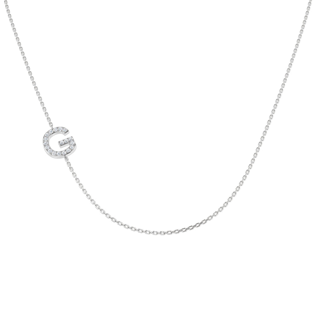 SN1501-G — Necklace - 9k White Gold